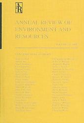 Annual Review of Environment and Resources: Cover