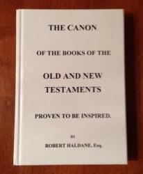 Canon of the Books of the Old and New Testaments Proven to Be Inspired: Cover
