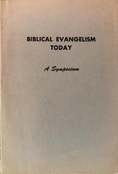 Biblical Evangelism Today: Cover