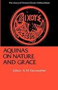 Aquinas on Nature and Grace: Cover