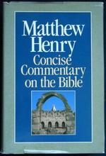 Matthew Henry Concise Commentary on the Whole Bible: Cover