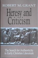 Heresy and Criticism: Cover