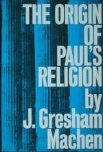Origin of Paul's Religion: Cover