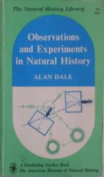 Observations and Experiments in Natural History: Cover