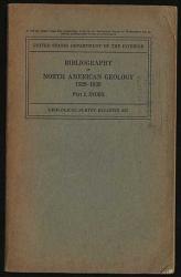 Bibliography of North American Geology: Cover