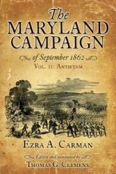 Maryland Campaign of September 1862, Volume II: Cover