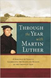 Through the Year with Martin Luther: Cover