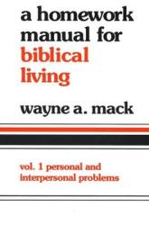 Homework Manual for Biblical Living: Cover