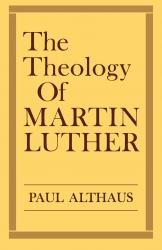 Theology of Martin Luther: Cover