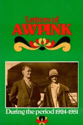 Letters of Arthur W. Pink: Cover