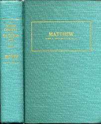 Commentary on the Gospel of Matthew: Cover