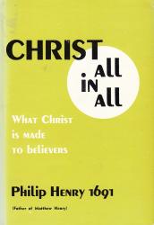 Christ All in All: Cover