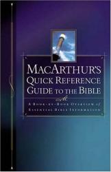MacArthur's Quick Reference Guide to the Bible: Cover