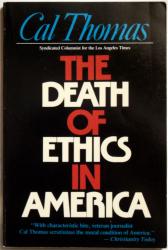 Death of Ethics in America: Cover