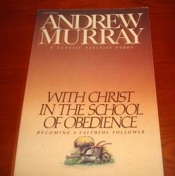 With Christ in the School of Obedience: Cover