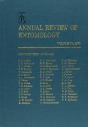 Annual Review of Entomology: Cover