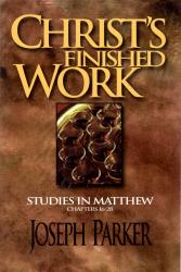Christ's Finished Work: Cover