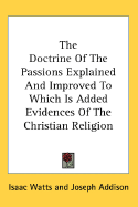 Doctrine of the Passions Explained: Cover
