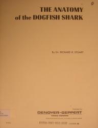 Anatomy of the Dogfish Shark: Cover