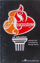 St. Augustine: On education: Cover
