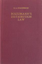 Boltzmann's Distribution Law: Cover
