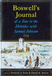 Boswell's Journal of a Tour to the Hebrides: Cover