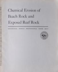 Chemical Erosion of Beach Rock and Exposed Reef Rock: Cover