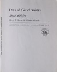 Data of Geochemistry, Sixth Edition, Nondetrital Siliceous Sediments: Cover