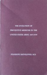 Evolution of Preventive Medicine in the United States Army: Cover