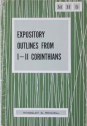 Expository Outlines from 1 and 2 Corinthians: Cover