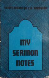 My Sermon Notes: Cover