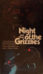 Night of the Grizzlies: Cover