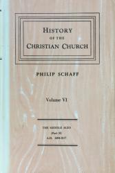 History of the Christian Church: Cover