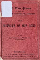 Miracles of Our Lord: Cover
