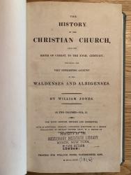 History of the Christian Church: Title Page