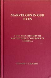 Marvelous in Our Eyes: Cover
