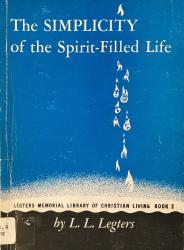 Simplicity of the Spirit-filled Life; Cover
