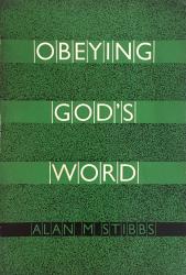 Obeying God's Word: Cover