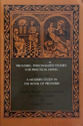 Proverbs: Personalized studies for practical living: Cover