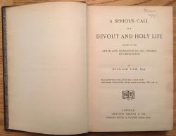 Serious Call to a Devout and Holy Life: Title Page