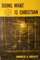 Doing What Is Christian: Front Cover