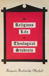 Religious Life of Theological Students: Cover