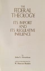 Federal Theology: Cover
