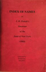 Index of Names in J. H. French's Gazetteer of the State of New York 1860: Cover