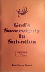 God's Sovereignty in Salvation: Cover