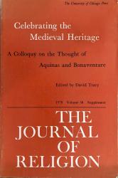 Colloquy on the Thought of Aquinas and Bonaventure: Cover