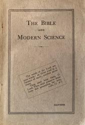 Bible and Modern Science: Cover