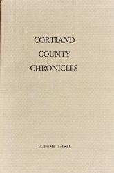 Cortland County Chronicles: Cover