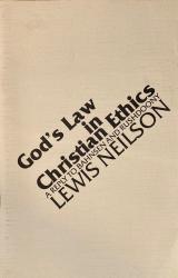 God's Law in Christian Ethics: Cover