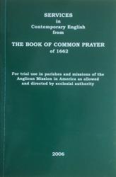 Services in Contemporary English from The Book of Common Prayer of 1662: Cover